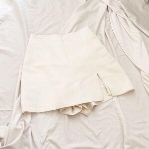 Zara white skirt